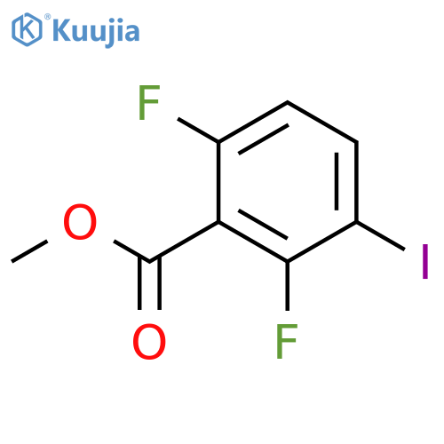 Methyl 2,6-difluoro-3-iodobenzoate structure
