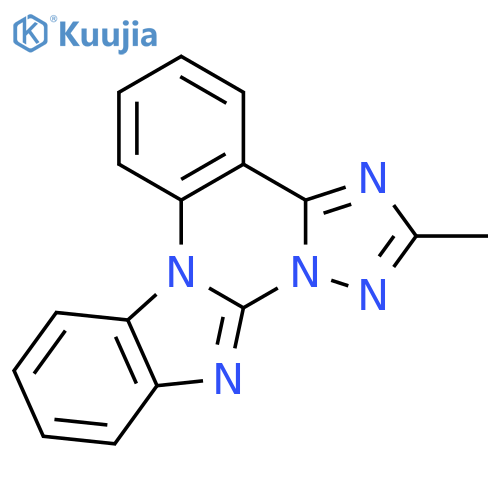 Benzimidazo[1,2-a][1,2,4]triazolo[1,5-c]quinazoline, 2-methyl- structure