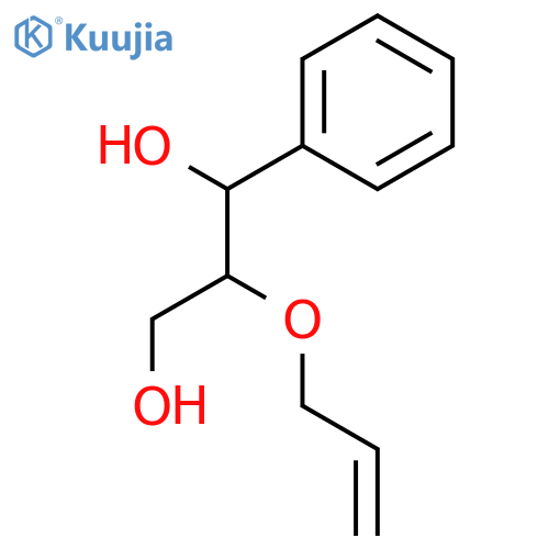 1,3-Propanediol, 1-phenyl-2-(2-propenyloxy)-, (1R,2S)- structure