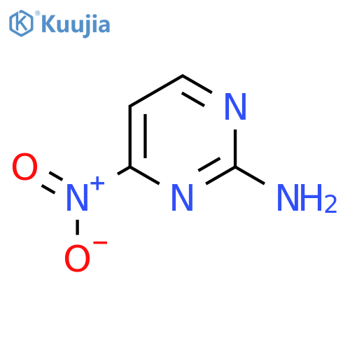 4-nitro-2-pyrimidinamine structure