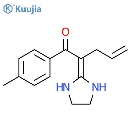 4-Penten-1-one, 2-(2-imidazolidinylidene)-1-(4-methylphenyl)- structure