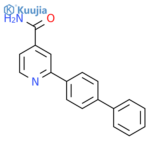 4-Pyridinecarboxamide, 2-[1,1'-biphenyl]-4-yl- structure