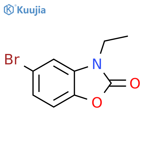 5-BROMO-3-ETHYLBENZO[D]OXAZOL-2(3H)-ONE structure