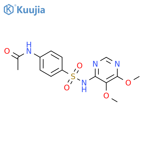 N4-Acetyl Sulfadoxine structure