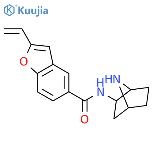 5-Benzofurancarboxamide,N-(1S,2R,4R)-7-azabicyclo[2.2.1]hept-2-yl-2-ethenyl- structure