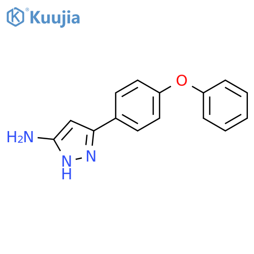 3-(4-Phenoxyphenyl)-1h-pyrazol-5-amine structure