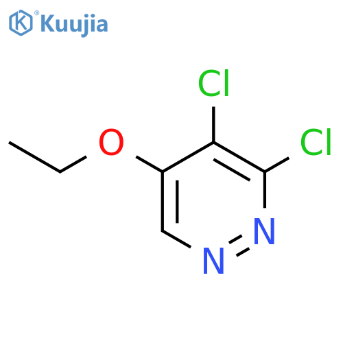 3,4-Dichloro-5-ethoxypyridazine structure
