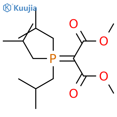 Propanedioic acid, [tris(2-methylpropyl)phosphoranylidene]-, dimethylester structure