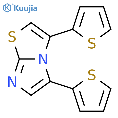 IMIDAZO[2,1-B]THIAZOLE, 3,5-DI-2-THIENYL- structure