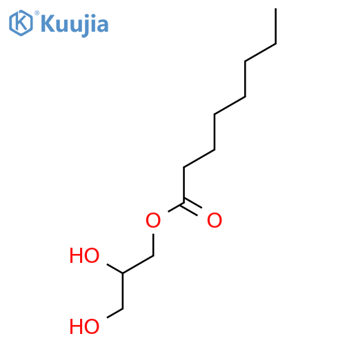 1-Octanoyl-rac-glycerol structure