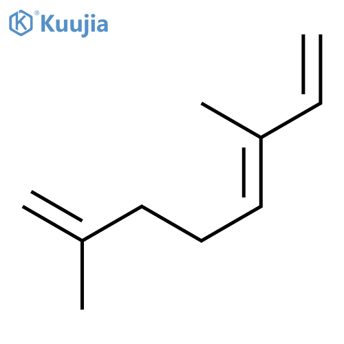 1,3,7-Octatriene,3,7-dimethyl- structure