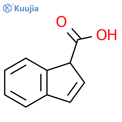 1H-Indene-3-carboxylic acid structure