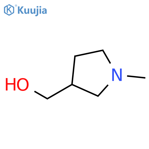 (1-Methylpyrrolidin-3-yl)methanol structure