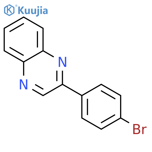 2-(4-Bromophenyl)quinoxaline structure