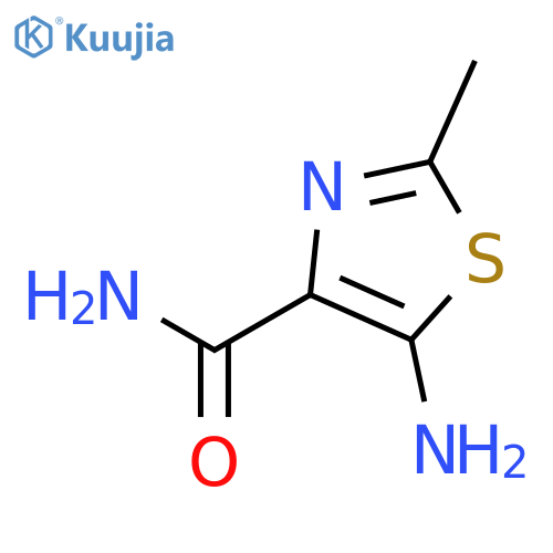 5-Amino-2-methylthiazole-4-carboxamide structure
