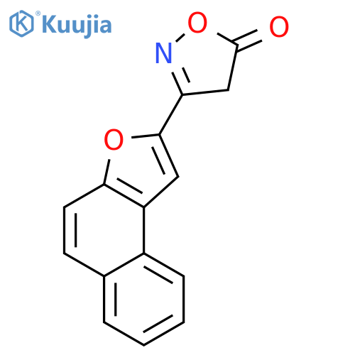 5(4H)-Isoxazolone, 3-naphtho[2,1-b]furan-2-yl- structure