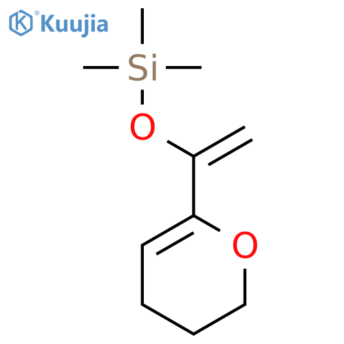Silane, [[1-(3,4-dihydro-2H-pyran-6-yl)ethenyl]oxy]trimethyl- structure