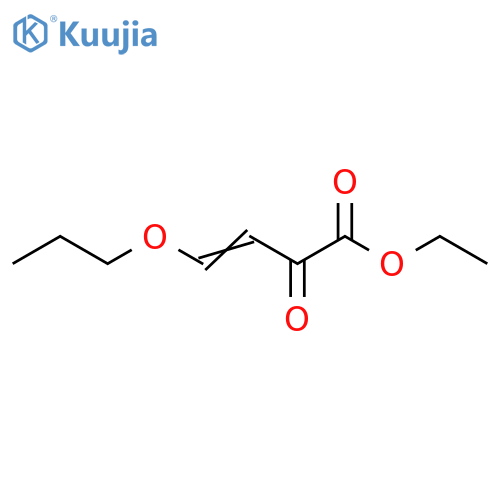 3-Butenoic acid, 2-oxo-4-propoxy-, ethyl ester structure