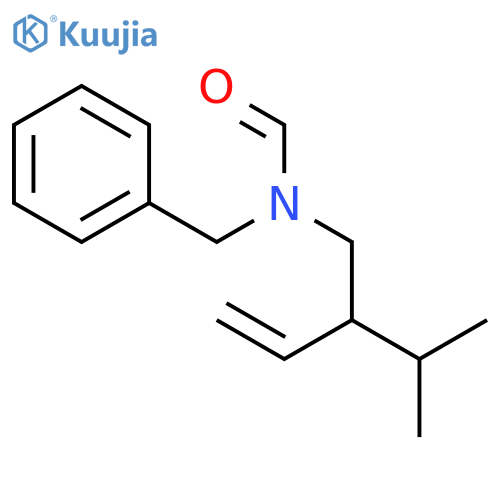 Formamide, N-[2-(1-methylethyl)-3-butenyl]-N-(phenylmethyl)- structure