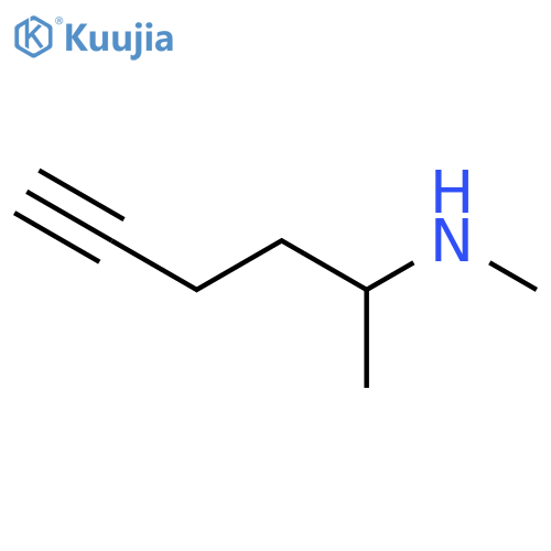 5-Hexyn-2-amine, N-methyl- structure