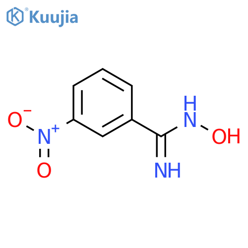 N-Hydroxy-3-nitro-benzamidine structure