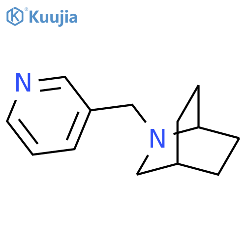 2-AZABICYCLO[2.2.2]OCTANE, 2-(3-PYRIDINYLMETHYL)- structure