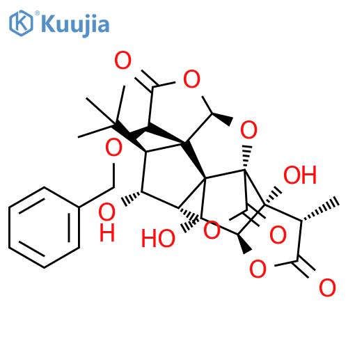 10-benzyloxy-ginkgolide C structure