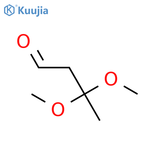 Butanal, 3,3-dimethoxy- structure