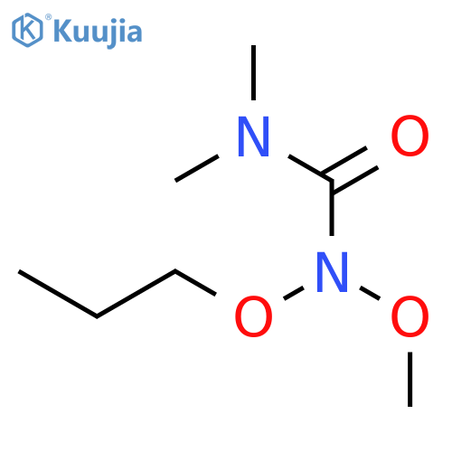 UREA, N-METHOXY-N',N'-DIMETHYL-N-PROPOXY- structure