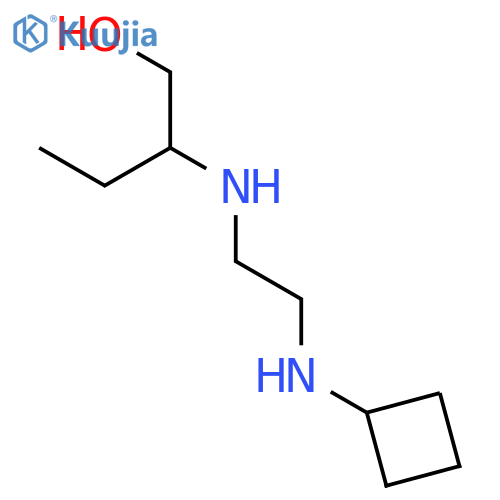 1-BUTANOL, 2-[[2-(CYCLOBUTYLAMINO)ETHYL]AMINO]- structure
