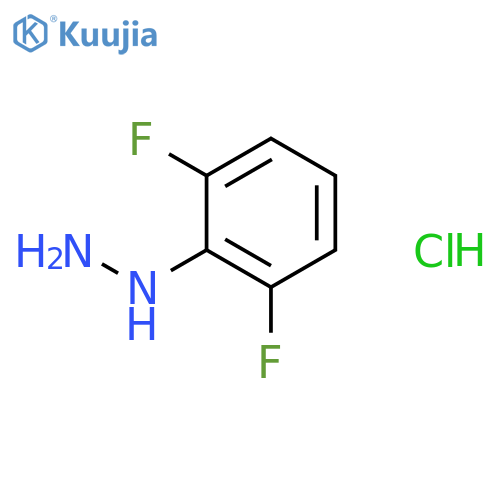 2,6-Difluorophenylhydrazine hydrochloride structure