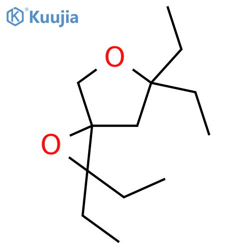 1,5-Dioxaspiro[2.4]heptane,2,2,6,6-tetraethyl-(9CI) structure