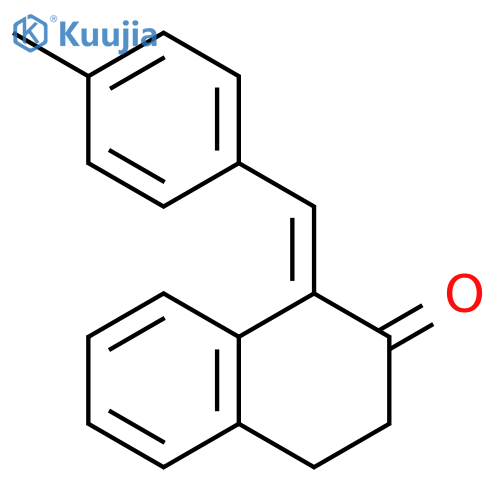 2(1H)-Naphthalenone, 3,4-dihydro-1-[(4-methylphenyl)methylene]-,(1E)- structure