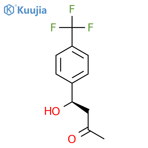 2-BUTANONE, 4-HYDROXY-4-[4-(TRIFLUOROMETHYL)PHENYL]-, (4R)- structure
