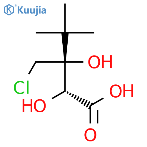 D-ERYTHRO-PENTONIC ACID, 3-C-(CHLOROMETHYL)-4,5-DIDEOXY-4,4-DIMETHYL- structure