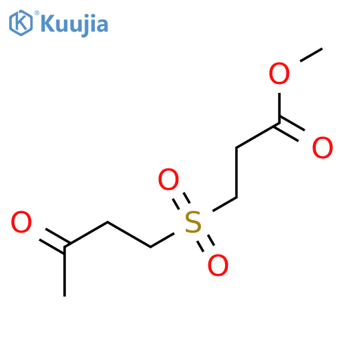 Methyl 3-((3-oxobutyl)sulfonyl)propanoate structure