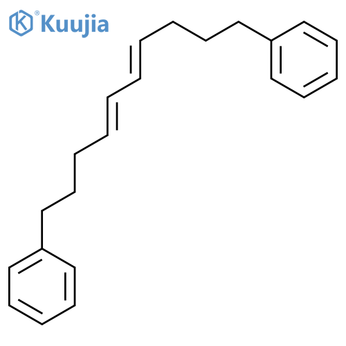 BENZENE, 1,1'-(4E,6E)-4,6-DECADIENE-1,10-DIYLBIS- structure