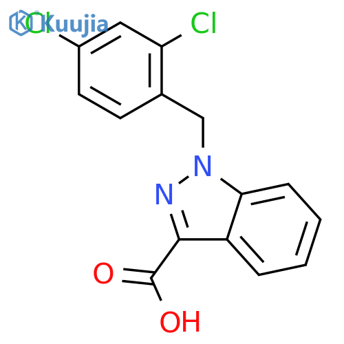 Lonidamine structure