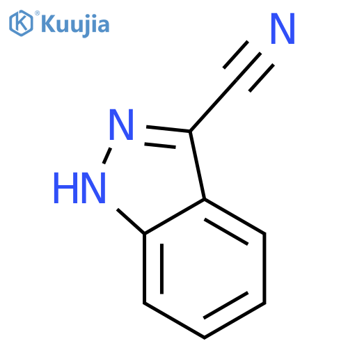 3-cyano-1h-indazole structure