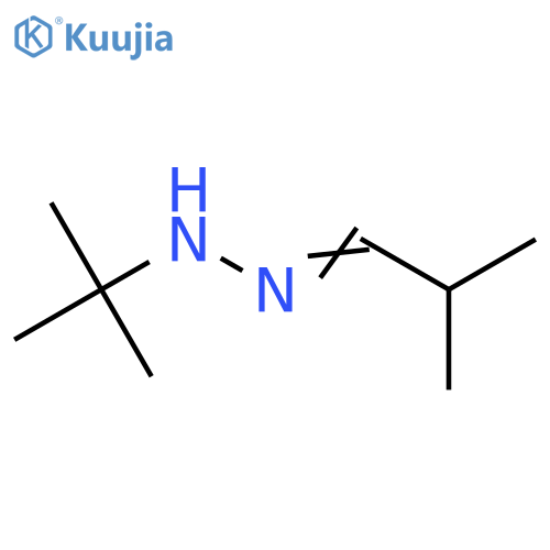 Propanal, 2-methyl-, (1,1-dimethylethyl)hydrazone structure