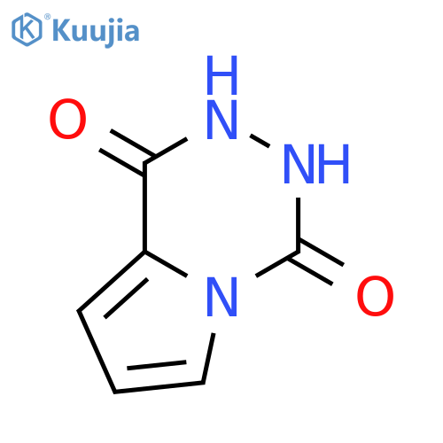 4-Hydroxy-1H,2H-pyrrolo1,2-d1,2,4triazin-1-one structure