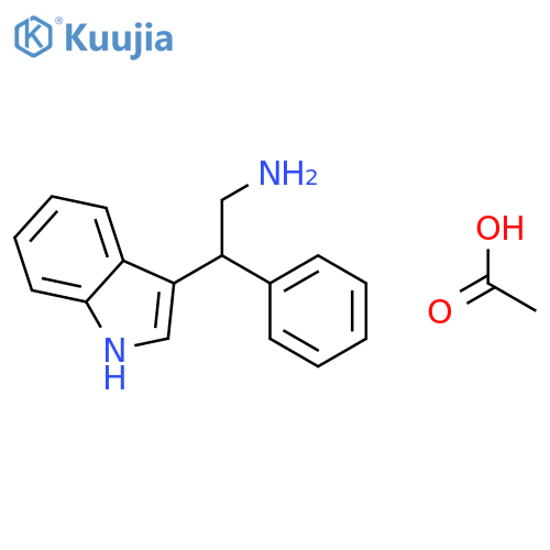 2-(1H-Indol-3-yl)-2-phenylethan-1-amine structure