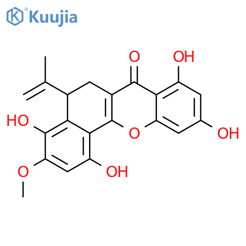 5,6-Dihydro-1,3,4,8,10-pentahydroxy-5-(1-methylethenyl)-7H-benzo[c]xanthen-7-one; (ξ)-form, 4'-Me ether structure