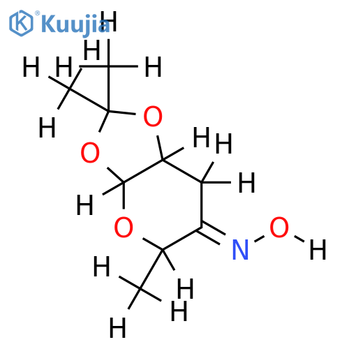 1, 2-O-Isopropylidene, oxime-3, 6-Dideoxy-erythro-hexopyranos-4-ulose structure
