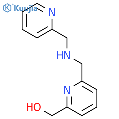 2-Pyridinemethanol, 6-[[(2-pyridinylmethyl)amino]methyl]- structure