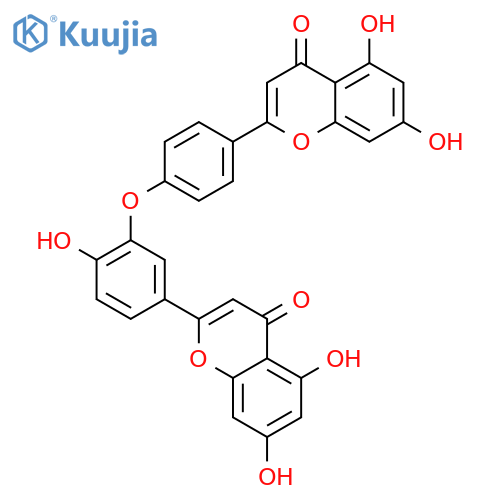 Ochnaflavone structure