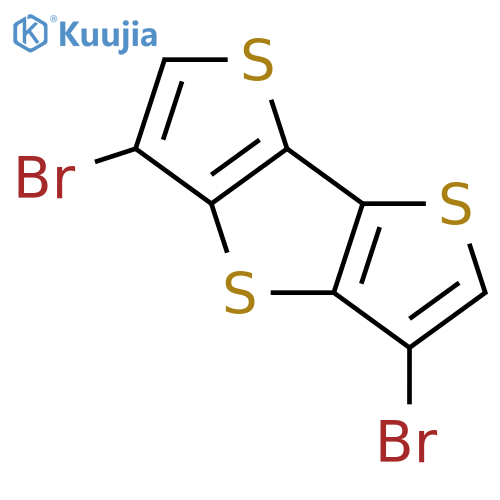 3,5-Dibromodithieno3,2-b:2',3'-dthiophene structure