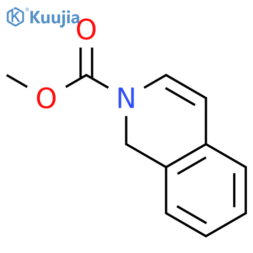 2(1H)-Isoquinolinecarboxylic acid, methyl ester structure
