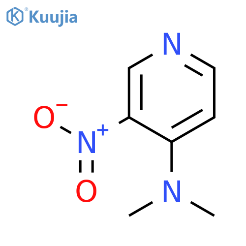 4-(DIMETHYLAMINO)-3-NITROPYRIDINE structure