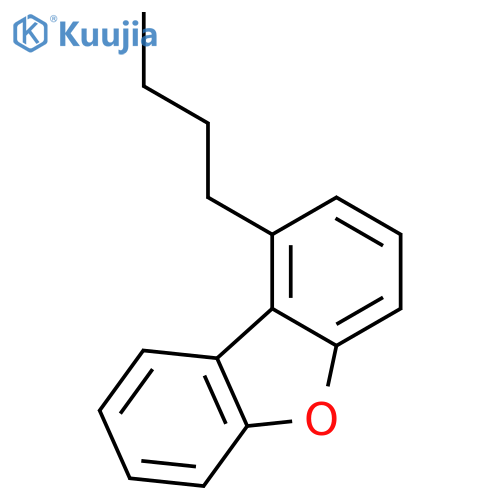 DIBENZOFURAN, 1-BUTYL- structure